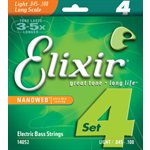 Elixir – Bass 4-Strings with Nanoweb Coating 14052
