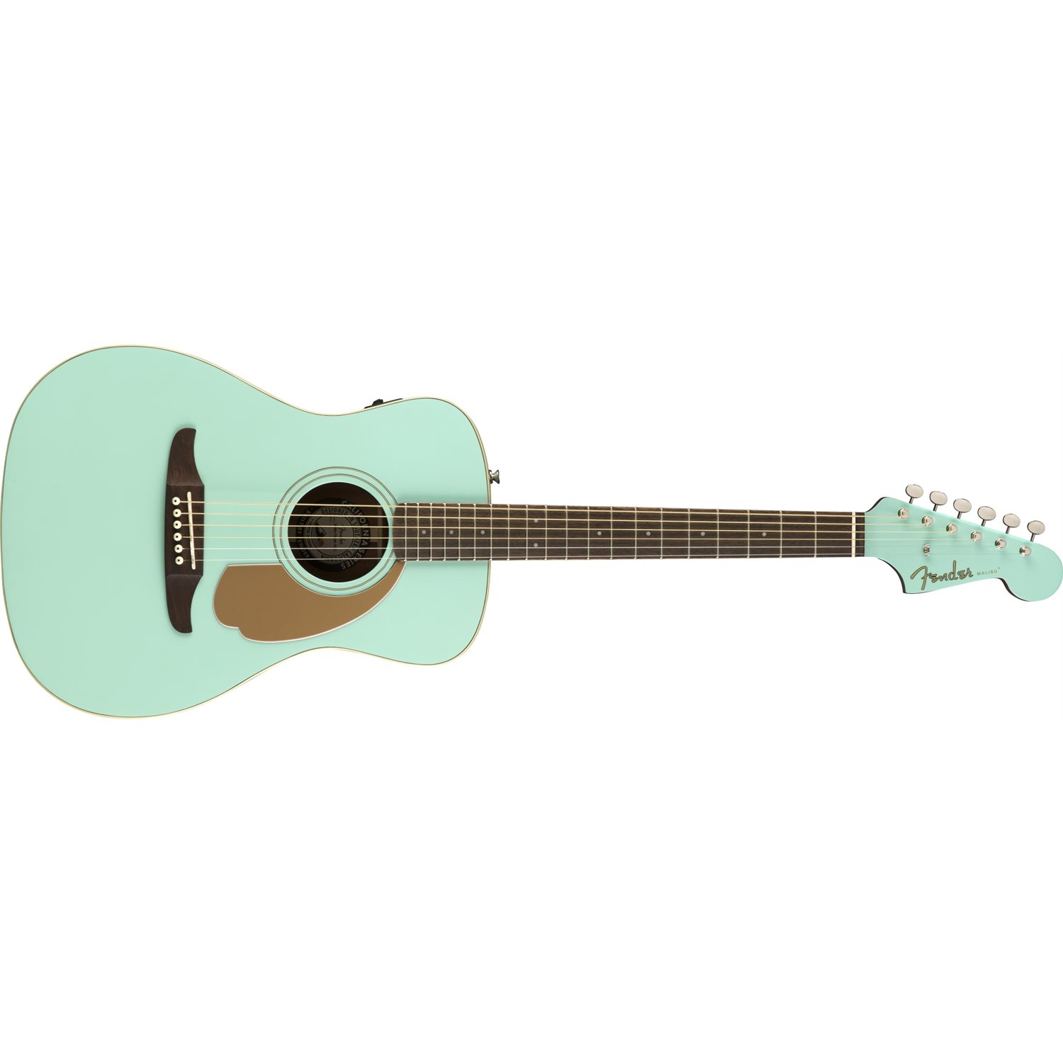 【美品】Fender malibu player Aqua splash MALIBU PLAYER ACOUSTIC GUITAR AQUA SPLASH | Tom Lee Music