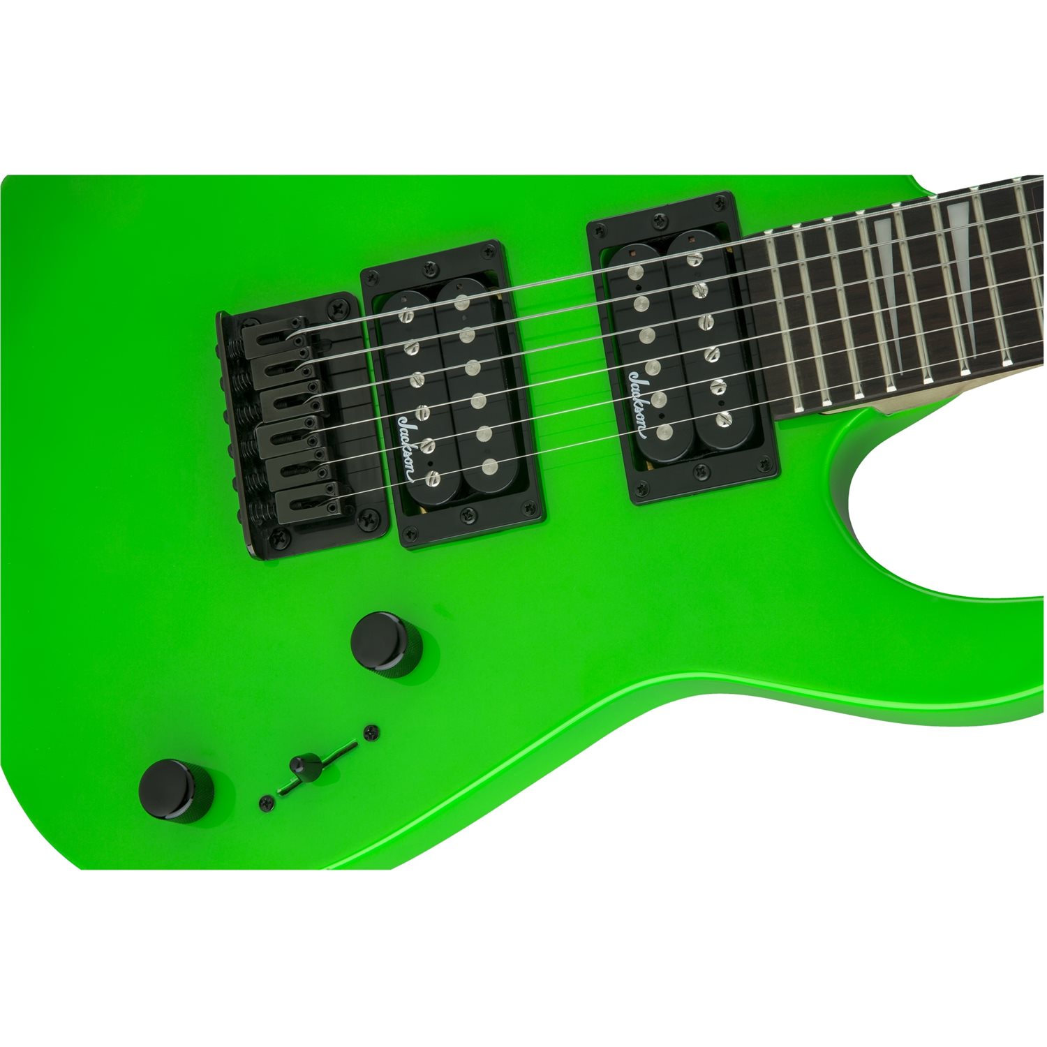 【新品】Jackson Minion JS1X Neon Green ケース付 Guitar Electric Jackson JS Dinky Minion JS1X AF Neon Green