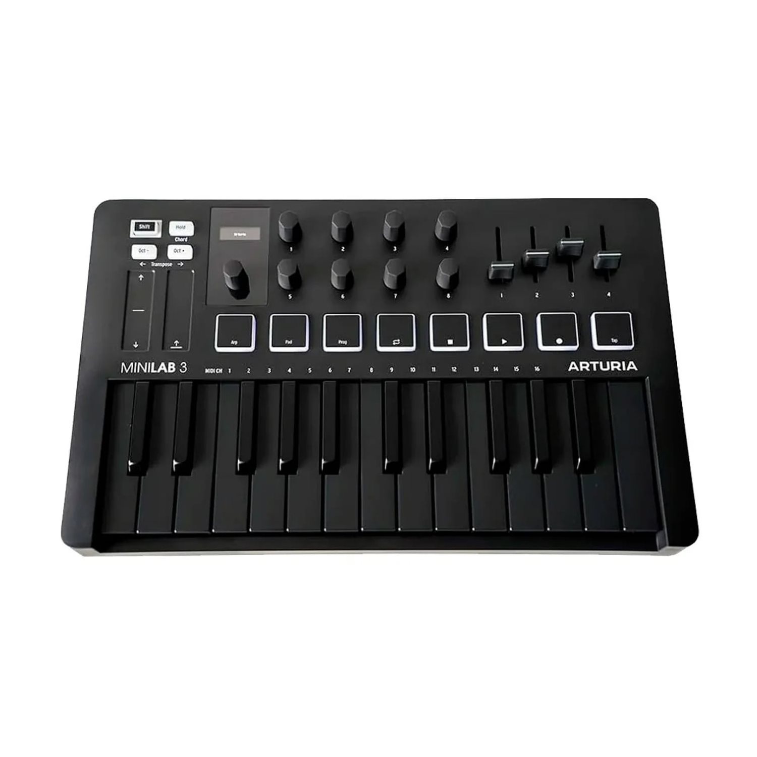 ARTURIA - minilab 3 - midi controller - 25 keys - deep black