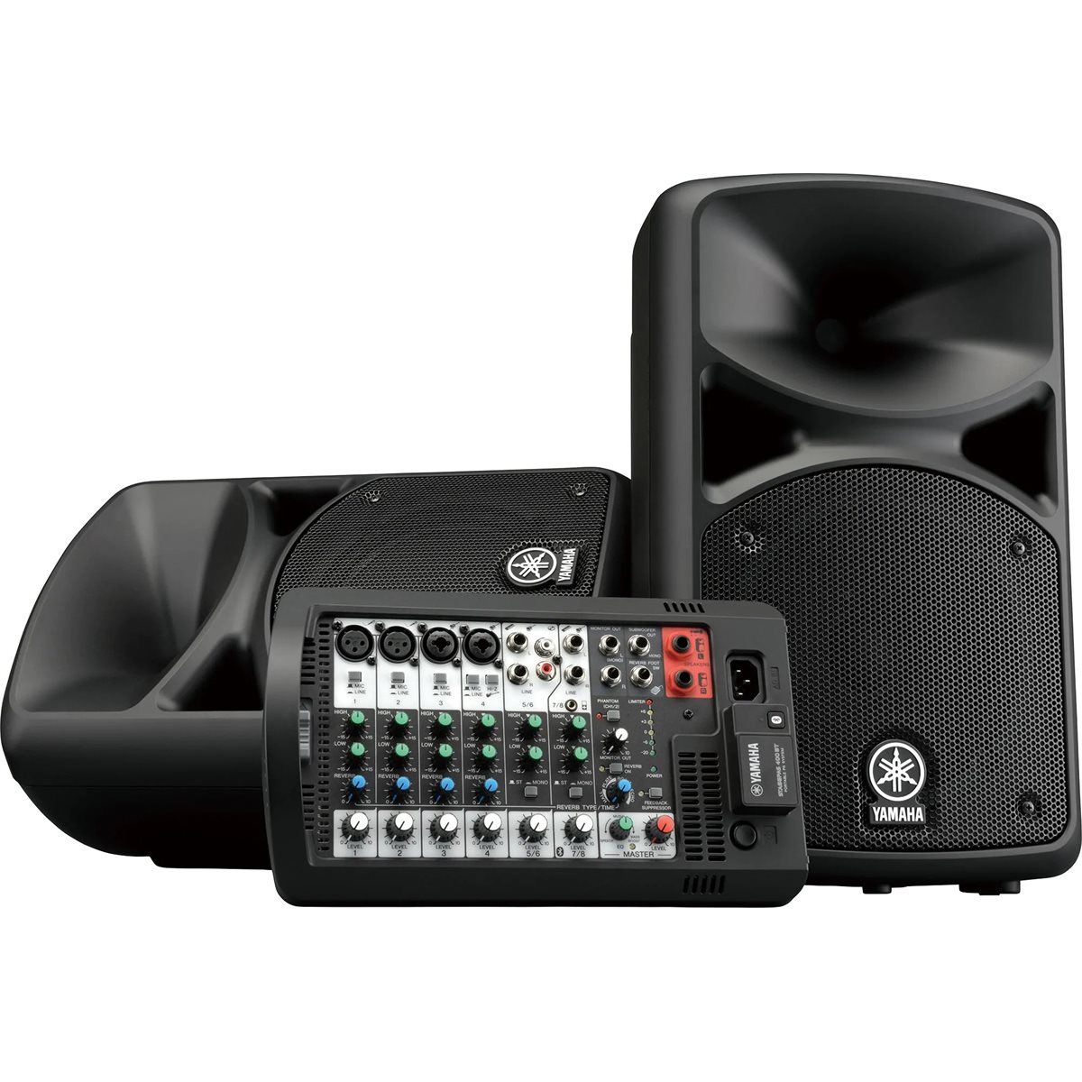 YAMAHA - STAGEPAS 400BT - 400w portable PA system, with 8-channel
