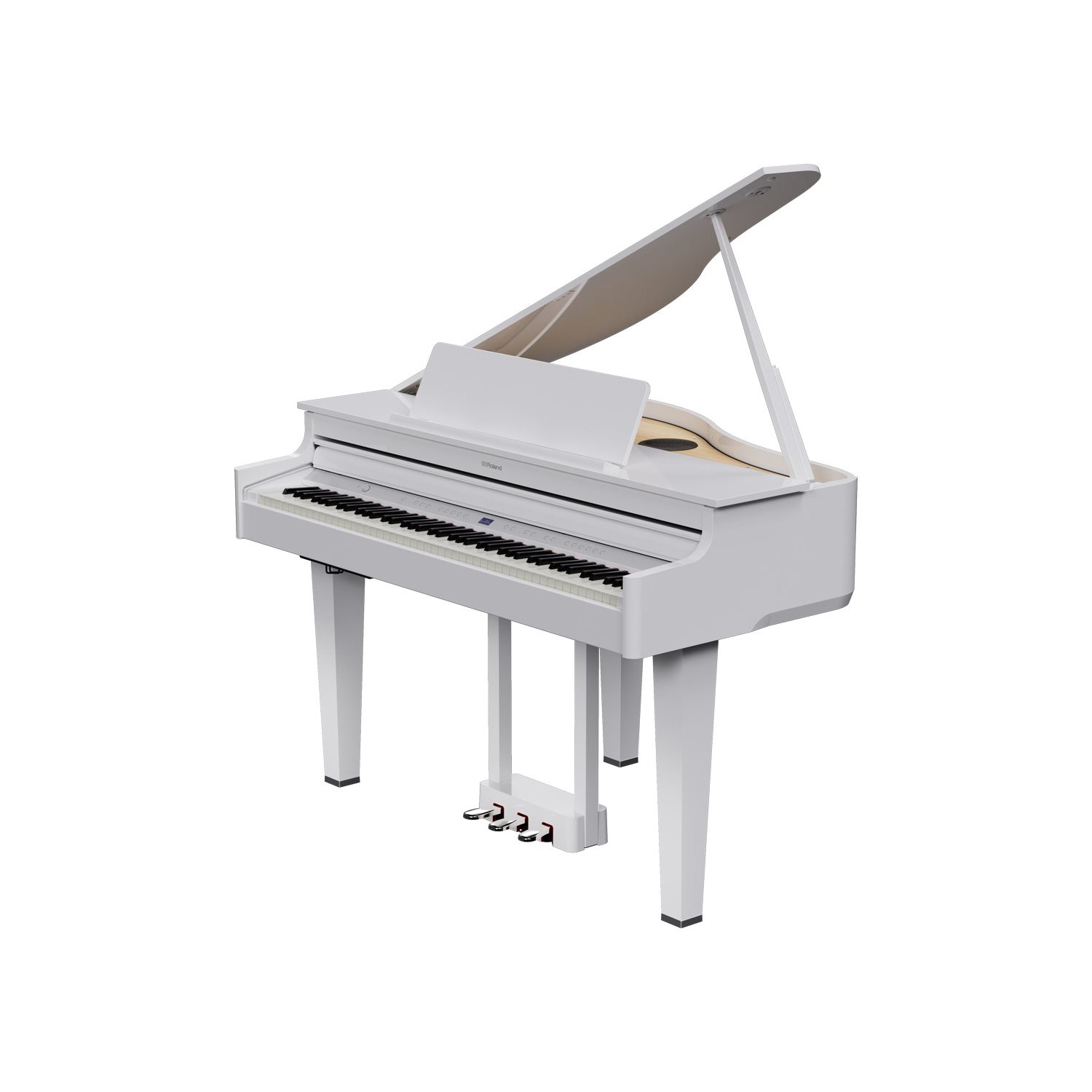 ROLAND GP 6 Digital Baby Grand Piano Polished White