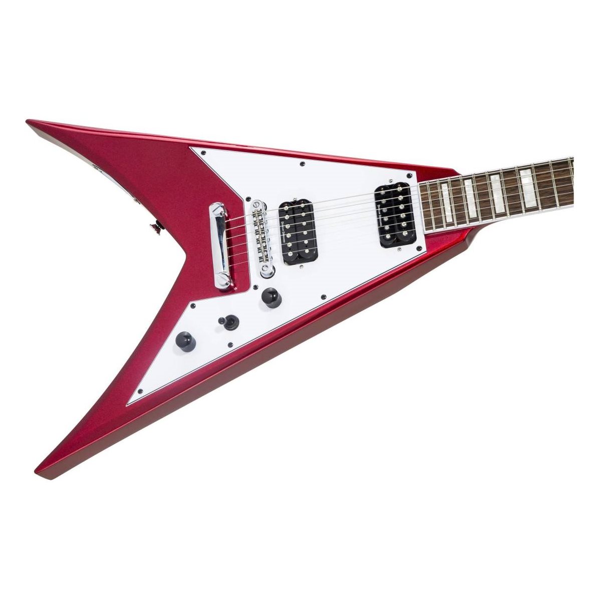 JACKSON - X KVXT KING V - Scott Ian SIGNATURE - Candy Apple Red