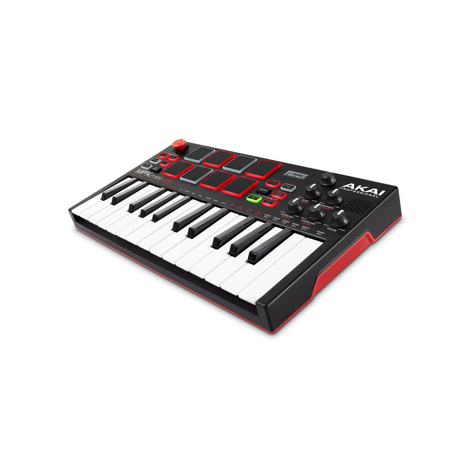 AKAI - mini play mk3 - midi controller - 25 keys - built-in speaker