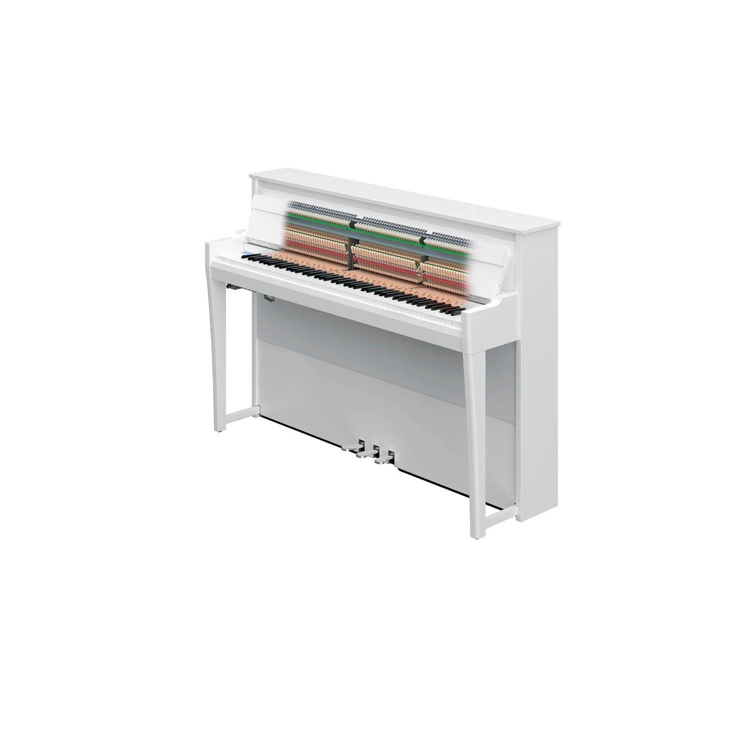 YAMAHA NU1XA AvantGrand Hybrid Piano Polished White