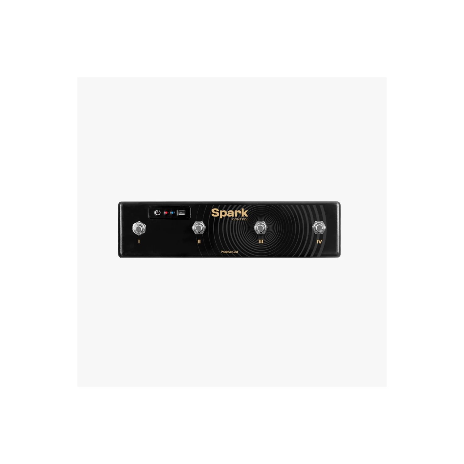 Positive Grid Spark Control Pédalier Sans Fil Pour Ampli Guitare Spark - Contrôle Préréglages Et Effets