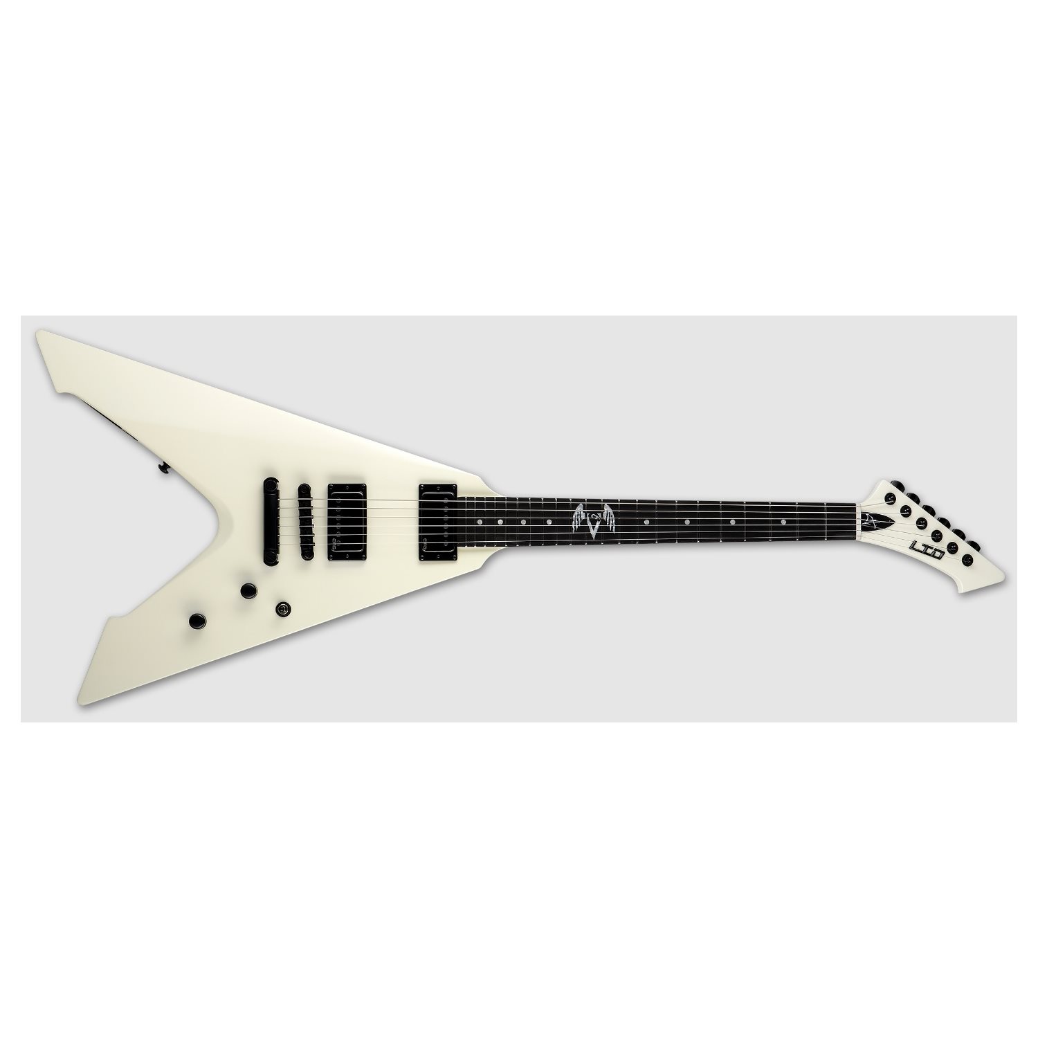 【毎日値下げSP！】ESP LTD Vulture James Hetfield ESP LTD - James Hetfield Vulture Electric Guitar - Olympic White