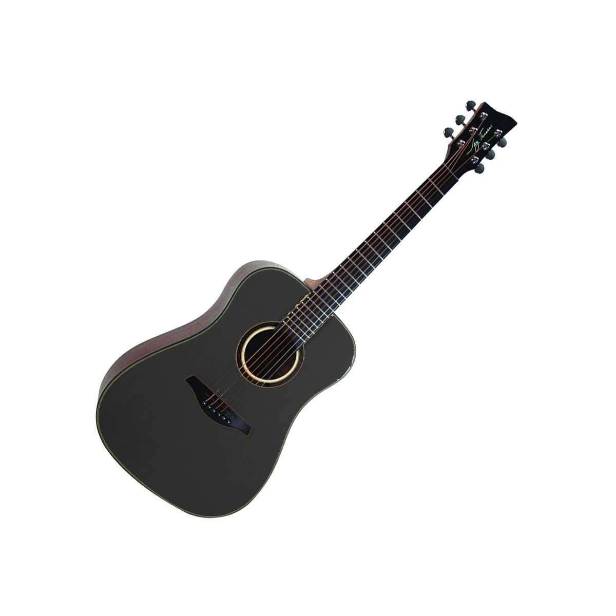 JAY TURSER - 3 / 4 Size Dreadnought - SATIN FINISH - BLACK