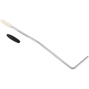 FENDER - PLAYER JAGUAR / JAZZMASTER - TREMOLO ARM - Chrome with Black and White