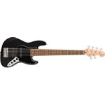 FENDER - SÉRIE AFFINITY - Jazz Bass VI - TOUCHE EN Laurier - NOIR MÉTALLIQUE