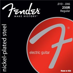 FENDER - SUPER 250'S NICKEL-PLATED STEEL STRINGS