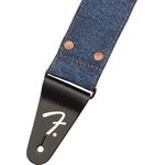 FENDER - Fender® x Wrangler® Courroie en jean rivetée - Indigo