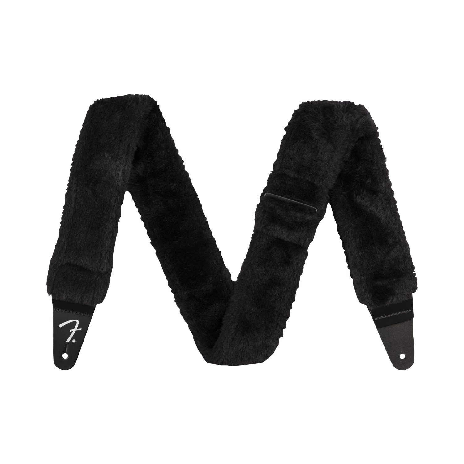 FENDER - Poodle Plush Strap - Black FENDER - Poodle Plush Strap - Black