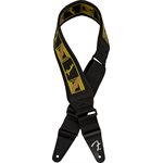 FENDER - Swell™ Neoprene Strap - yellow / black / brown Mono - 2.5''