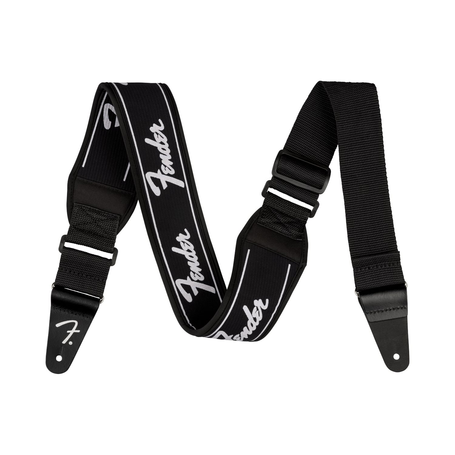 FENDER - Swell™ Neoprene Logo Strap - Running Logo - 2.5''