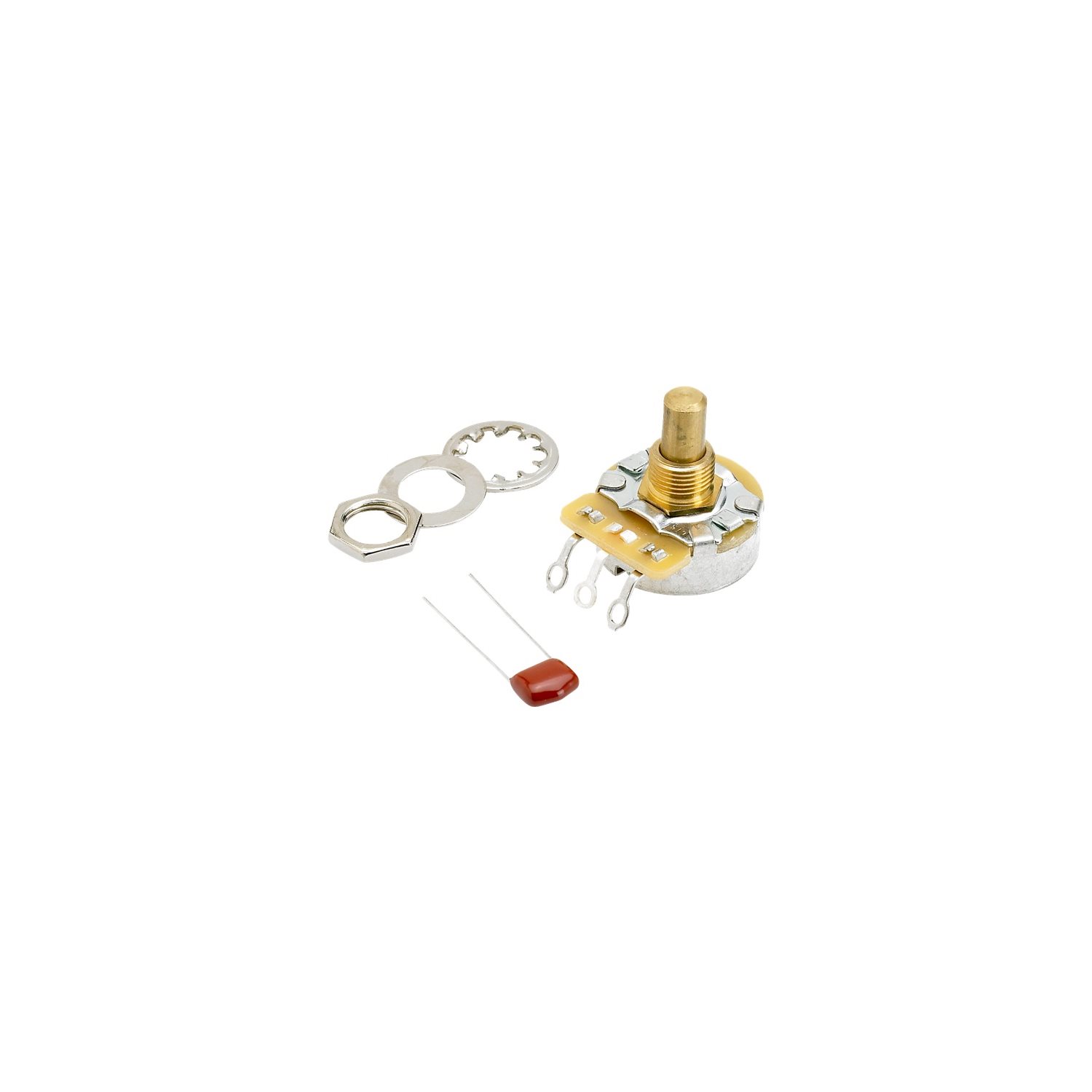FENDER - 250K No-Load Solid Shaft Pot (Vol. or Tone) FENDER - 250K No-Load Solid Shaft Pot (Vol. or Tone)