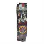 Perri's - DTL25SL-11061 - SLAYER SOUTH OF HEAVEN PRINTED LEATHER GUITAR STRAP