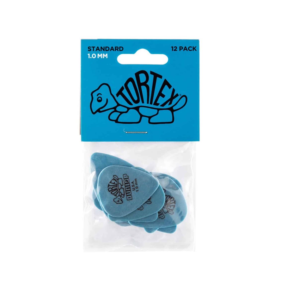 DUNLOP - 1.0mm Tortex PICK - 12 PICKS PACK DUNLOP - 1.0mm Tortex PICK - 12 PICKS PACK