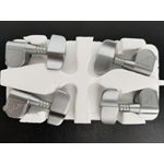 SCHALLER - SCH532440 - Bass Machine Head - M4-2000 - Satin Chrome 