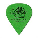 DUNLOP - 412-088 - TORTEX® SHARP PICK .88MM - 12 pack