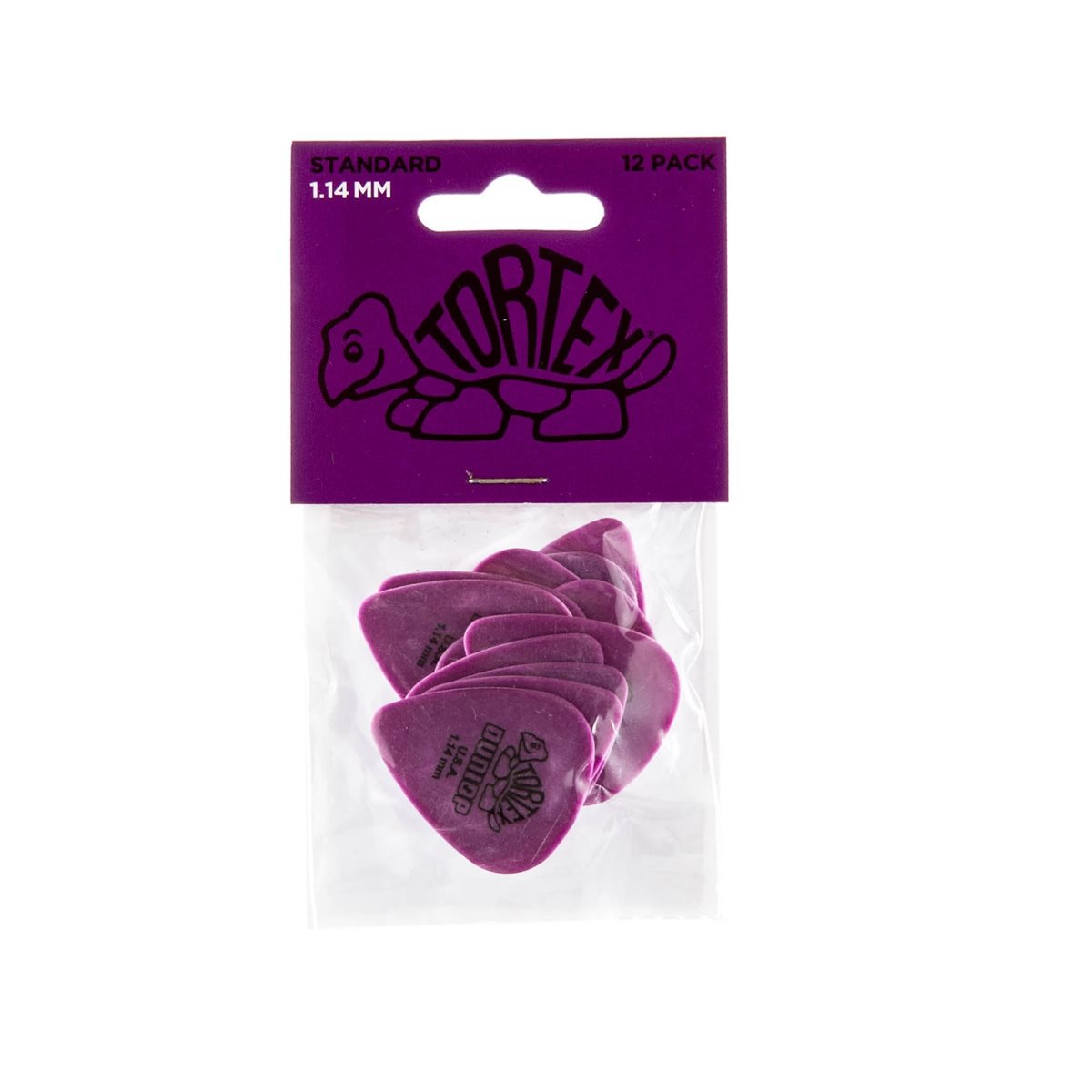 DUNLOP - 1.14mm Tortex PICK - ensemble de 12 pick DUNLOP - 1.14mm Tortex PICK - ensemble de 12 pick
