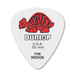 DUNLOP - 424-050 - TORTEX® WEDGE PICK .50MM - 12 pack