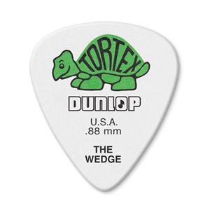 DUNLOP - 424-088 - TORTEX® WEDGE PICK .88MM - 12 pack