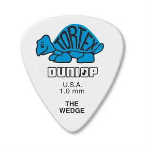 DUNLOP - 424-100 - TORTEX® WEDGE PICK 1.0MM - 12 pack