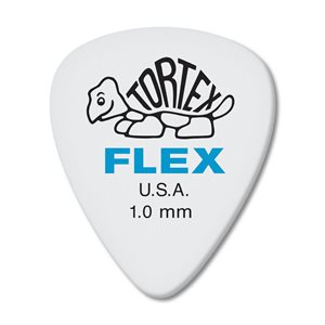 DUNLOP - 428P1.00 - TORTEX® FLEX™ STANDARD PICK 1.0MM - 12 pack