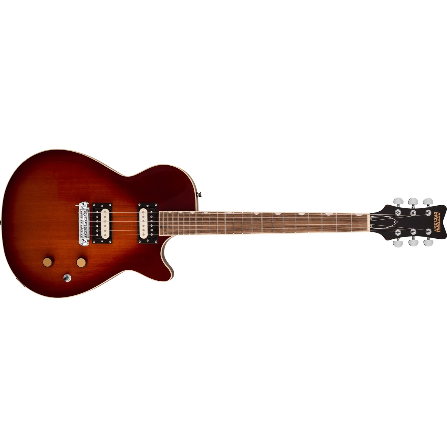 GRETSCH - Streamliner™ Jet™ - Touche en laurier - Duo Tone Burst