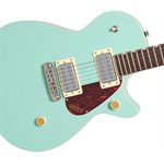 GRETSCH - Streamliner™ Jet™ Club - Single-Cut avec Wraparound - touche laurier - Mint Metallic