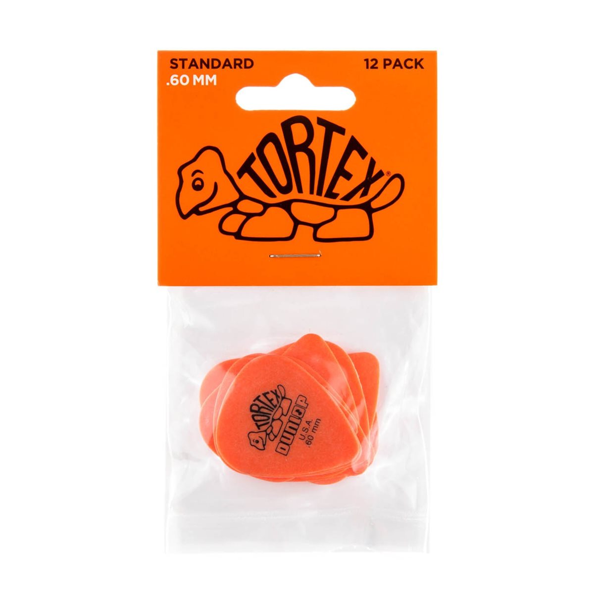 DUNLOP - 0.60MM TORTEX PICK - ensemble de 12 pick DUNLOP - 0.60MM TORTEX PICK - ensemble de 12 pick