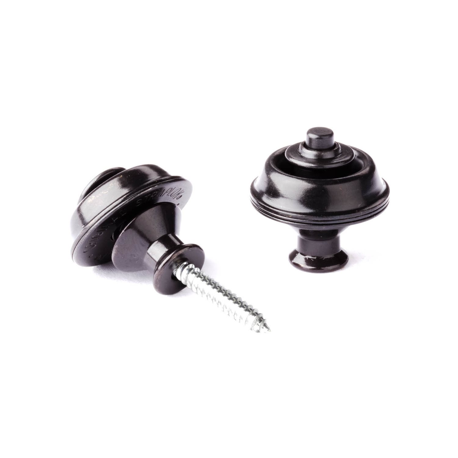 DUNLOP - SLS1033BK - STRAPLOK® STRAP RETAINERS DUAL DESIGN - BLACK OXIDE