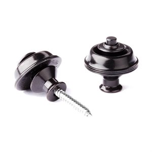 DUNLOP - SLS1033BK - STRAPLOK® STRAP RETAINERS DUAL DESIGN - BLACK OXIDE