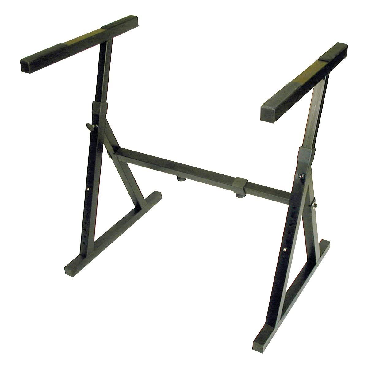 Support Clavier Piano électrique – Lot De 2, En Fer épais Noir – Réglable, Stable, Pour Clavier Lourd