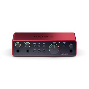 FOCUSRITE - Scarlett 2i2 4ème génération
