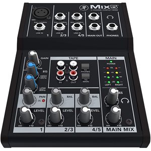 MACKIE - MIX SERIES 5 Channel Mixer