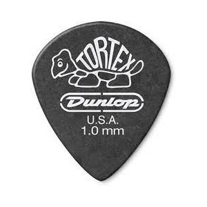 DUNLOP - 482P1.0 - Pitch Black Jazz 1.0mm - 12 pack