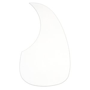 STEWART MAC DONALD - 5862 - Acoustic Guitar Pickguard - Clear