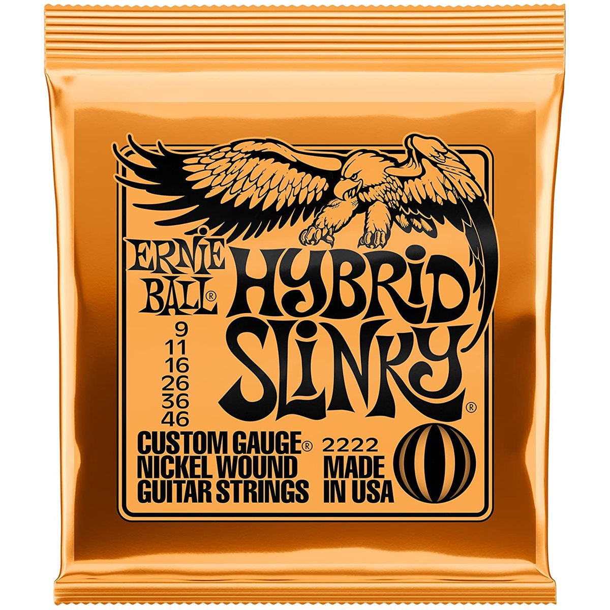 ERNIE BALL - CORDES GUITARE ÉLECTRIQUE - 9-46 ERNIE BALL - CORDES GUITARE ÉLECTRIQUE - 9-46
