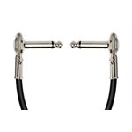 HOSA - IRG-100.5 - 1 / 4 TS to 1 / 4 TS - flat right angle - 6''