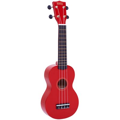 MAHALO - MR1 RD - SOPRANO UKULELE - red