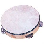 MANO - MP-T68H - Tambourine 8" avec peau en cuir de veau