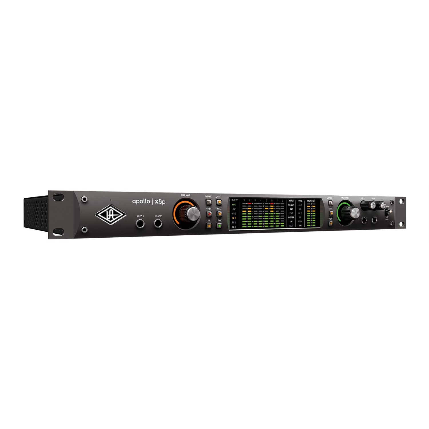Uad Audio Interface Rack UNIVERSAL AUDIO - UA-APX8P - Interface audio Thunderbolt 3 montable en ...