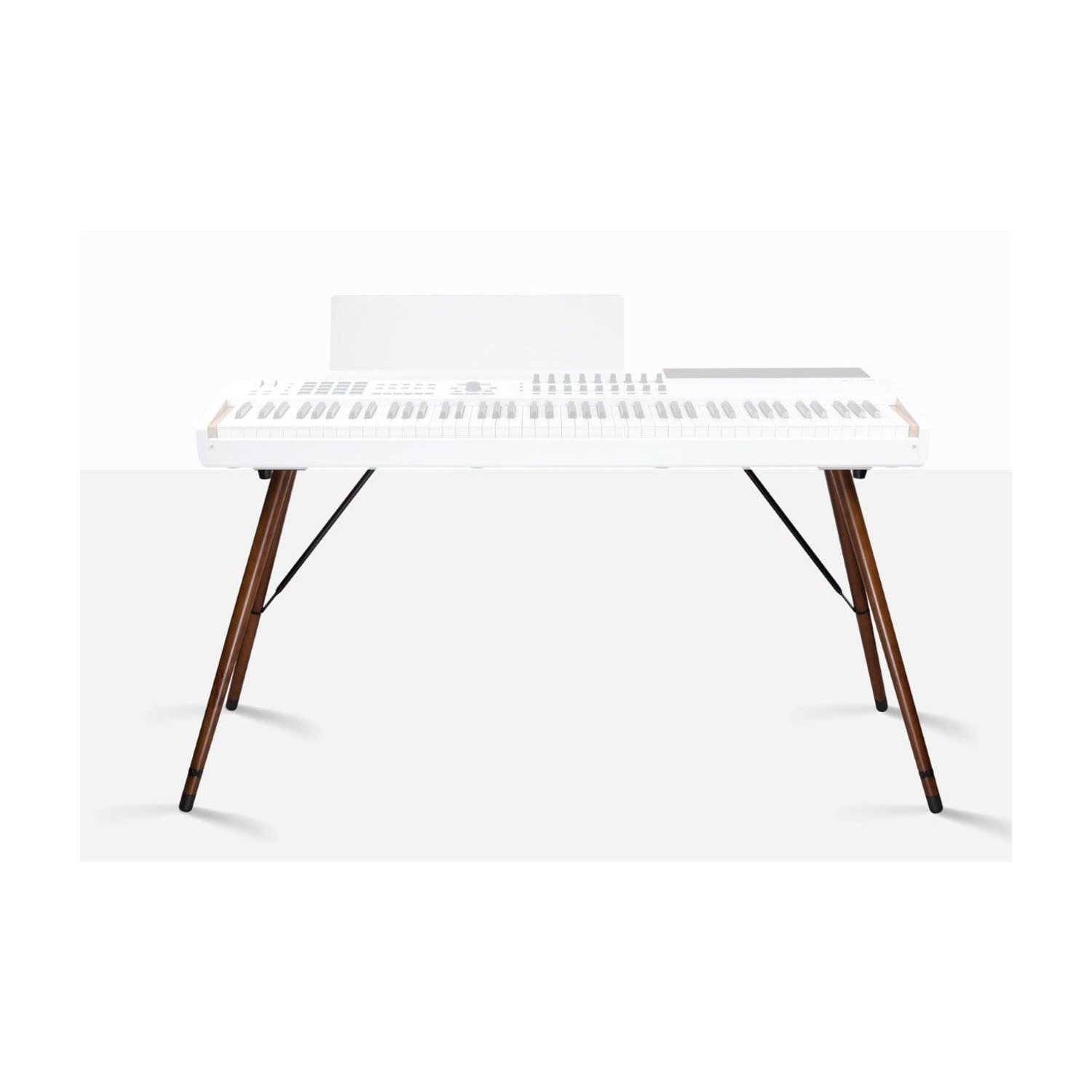 Support De Bureau Pour Synthétiseurs Behringer TD-3 Et RD-6 - 2 Niveaux (15° Et 60°) - Montage Sans Outil - Design Acid Orange - Stable Et Ergonomique - 5
