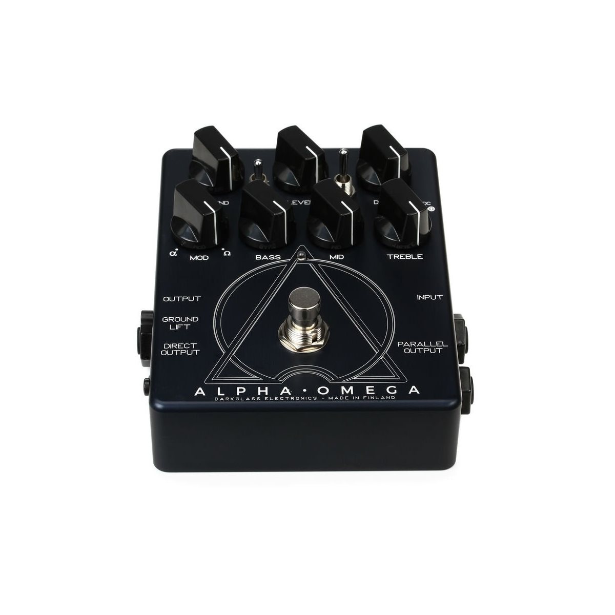 DARKGLASS ALPHA · OMEGA Dual Bass Preamp / OD Pedal