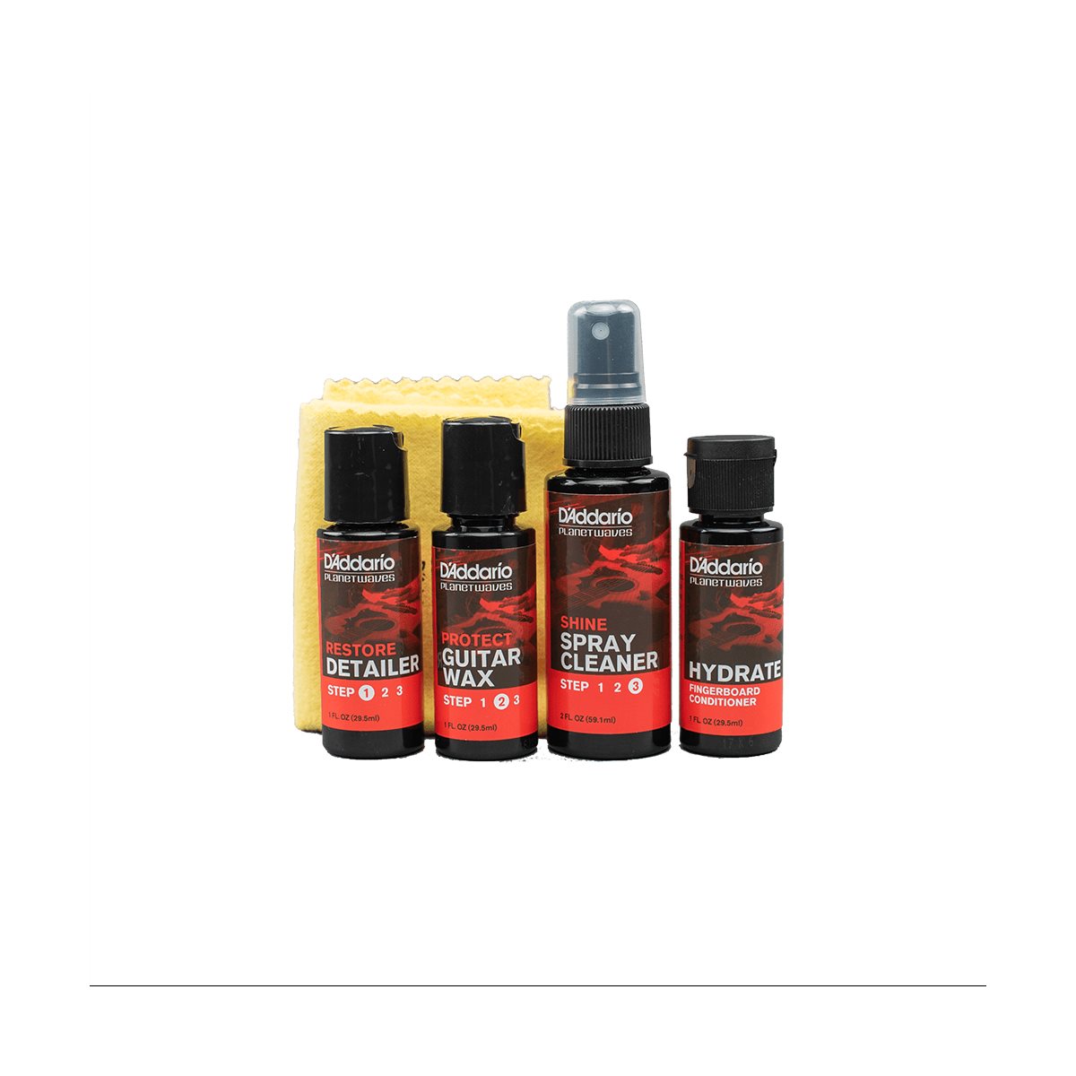 D'ADDARIO - PW-GCB-01 - INSTRUMENT CARE ESSENTIALS Complete Care Kit
