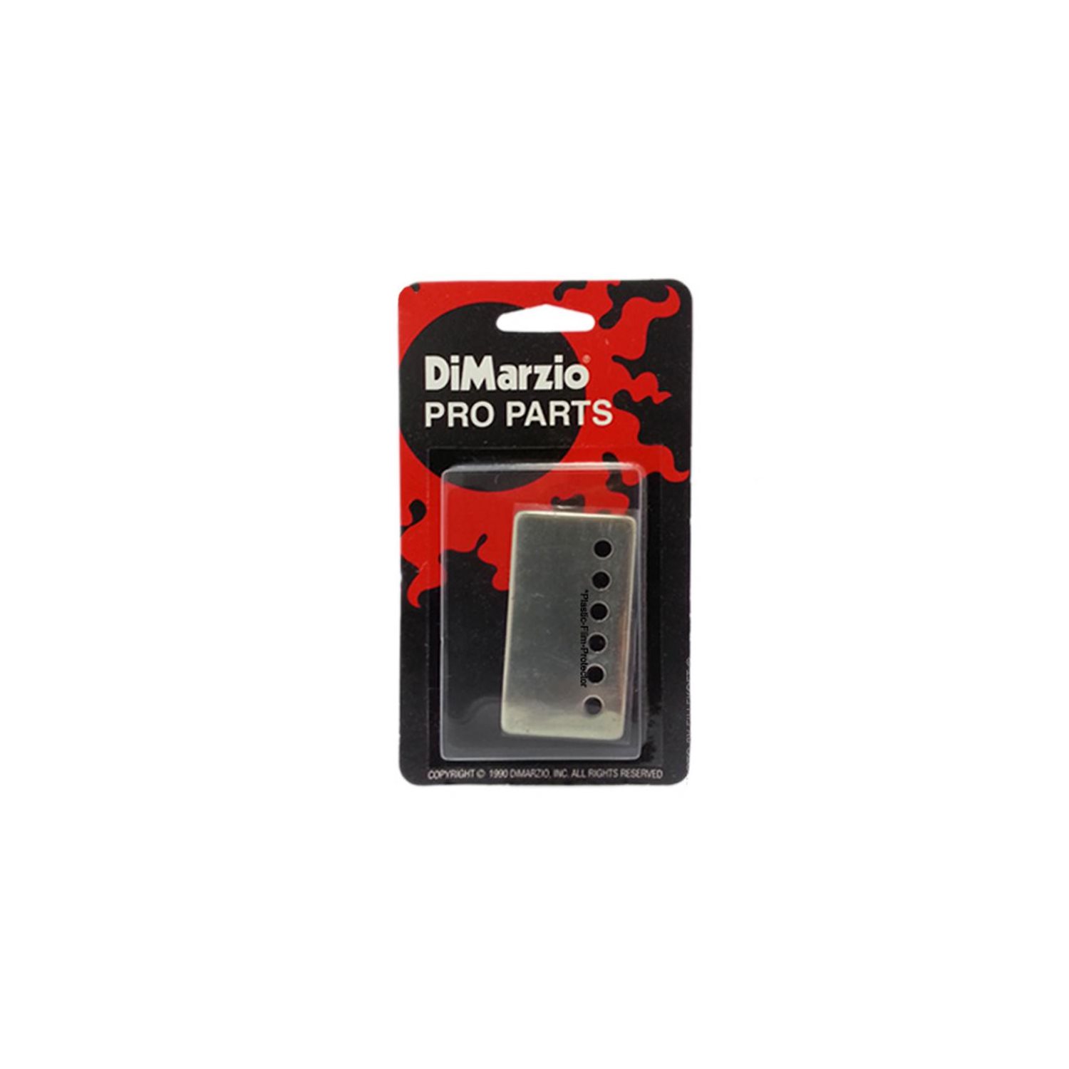 DIMARZIO - GG1600R - Humbucker Pickup Cover, Espacement régulier - NICKEL NON FINI DIMARZIO - GG1600R - Humbucker Pickup Cover, Espacement régulier - NICKEL NON FINI