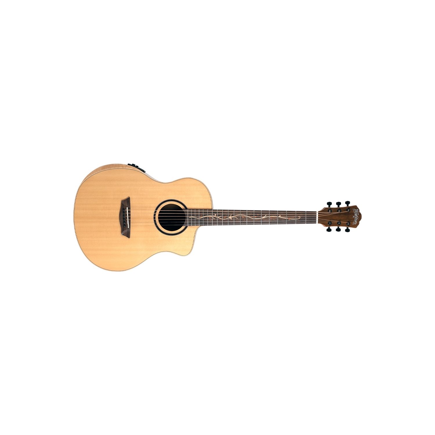 WASHBURN - Bella Tono Suprema SC40SCE Acoustic Electric Guitar - Natural