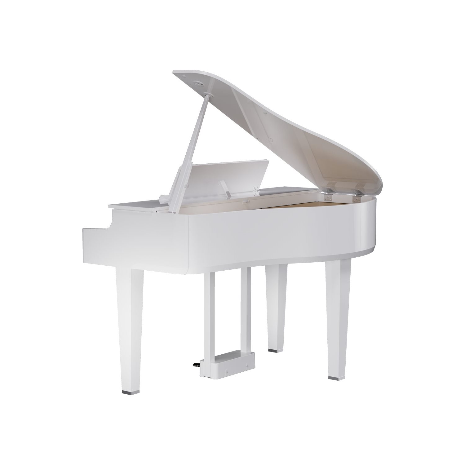 ROLAND GP6 Digital Baby Grand Piano Polished White